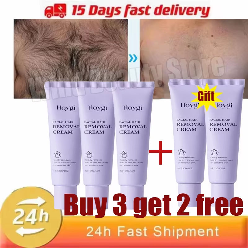 SmoothSilk Painless Hair Removal Cream – Fast, Gentle & Whitening Formula for Lip, Underarm & Sensitive Skin